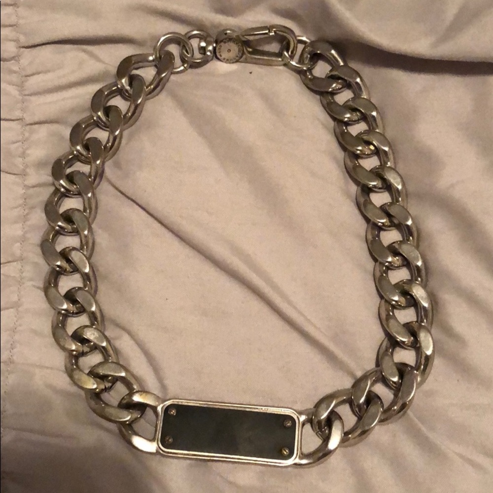 Silver necklace